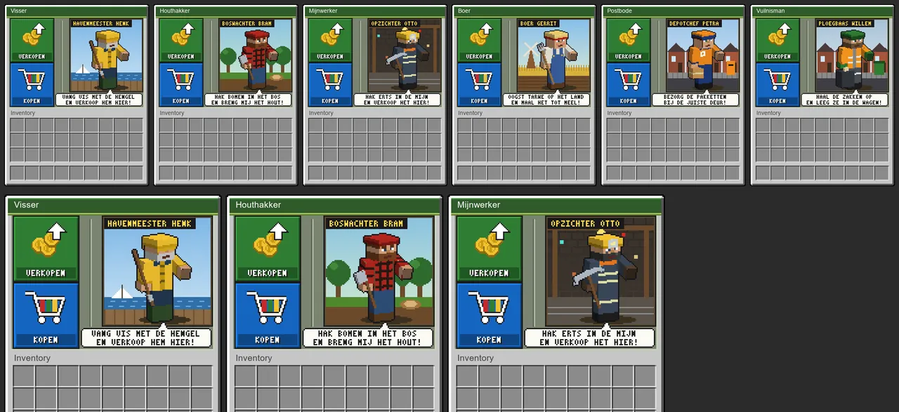 Banenmenu's